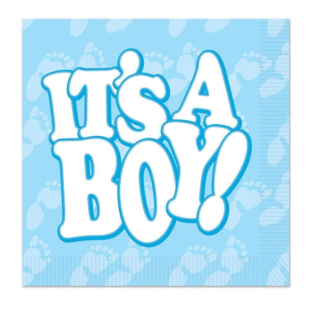 Its A Boy! Luncheon Napkins (Pack of 12)
