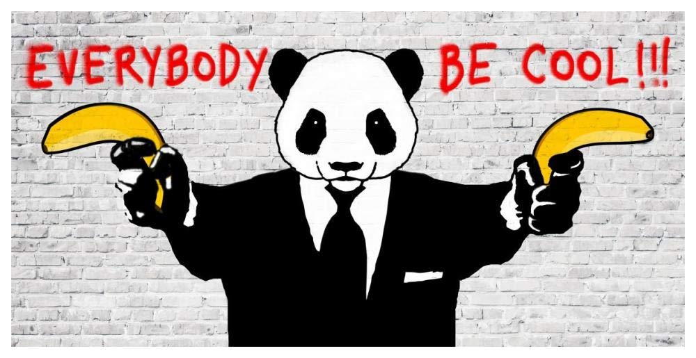 Everybody Be Cool!!!-Paper Art-62x32”