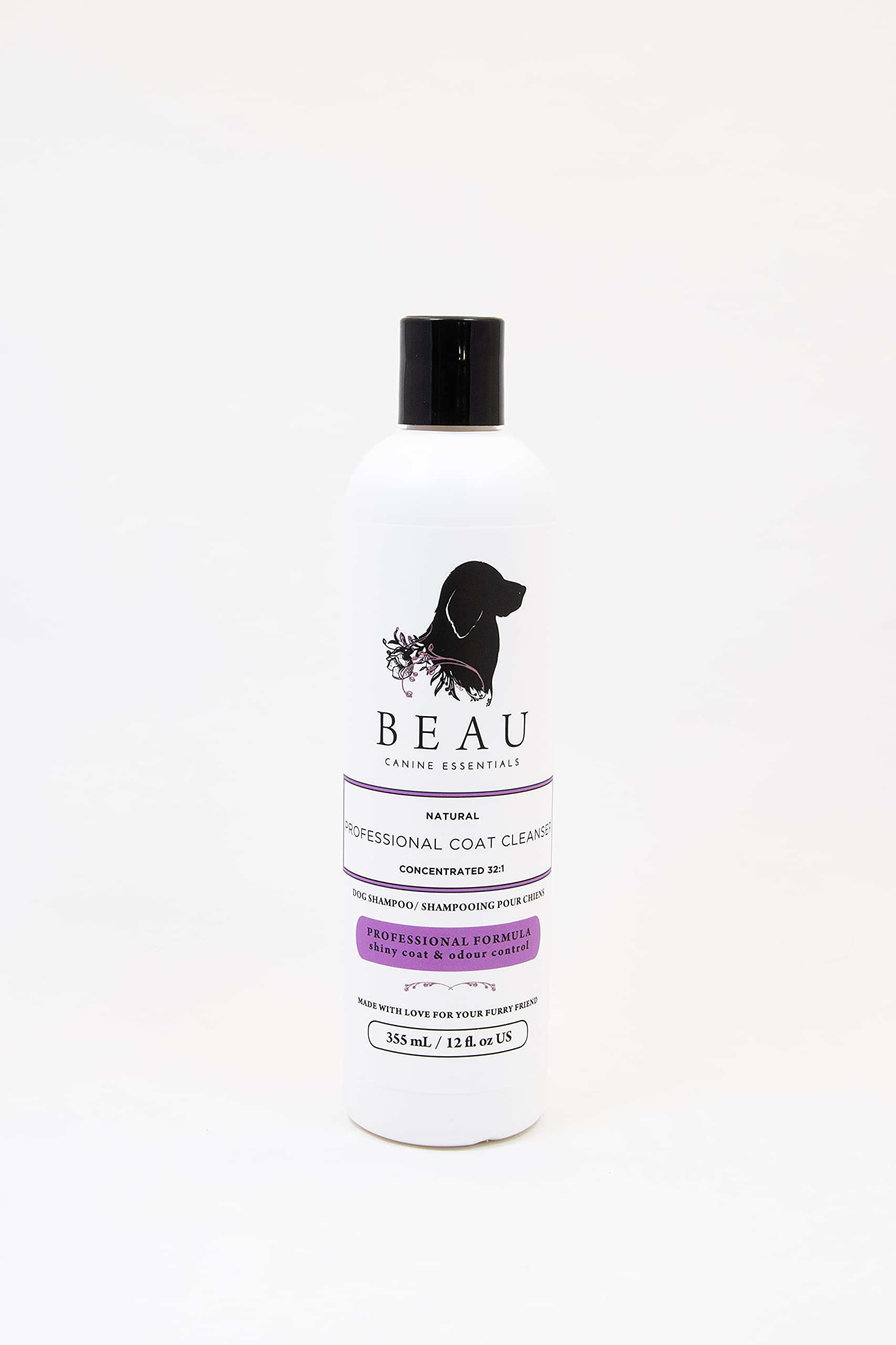 Professional Shampoo: Shiny Coat and Odour Control Formula (32:1)