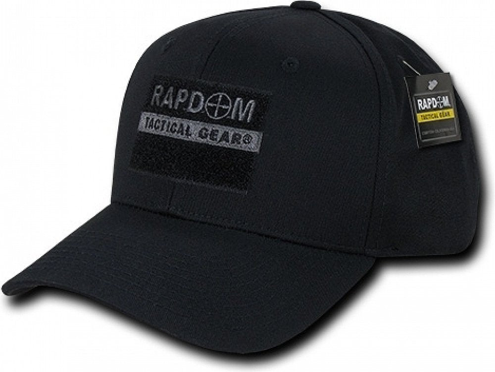 Embroidered Operator Cap, RAPDOM, Black