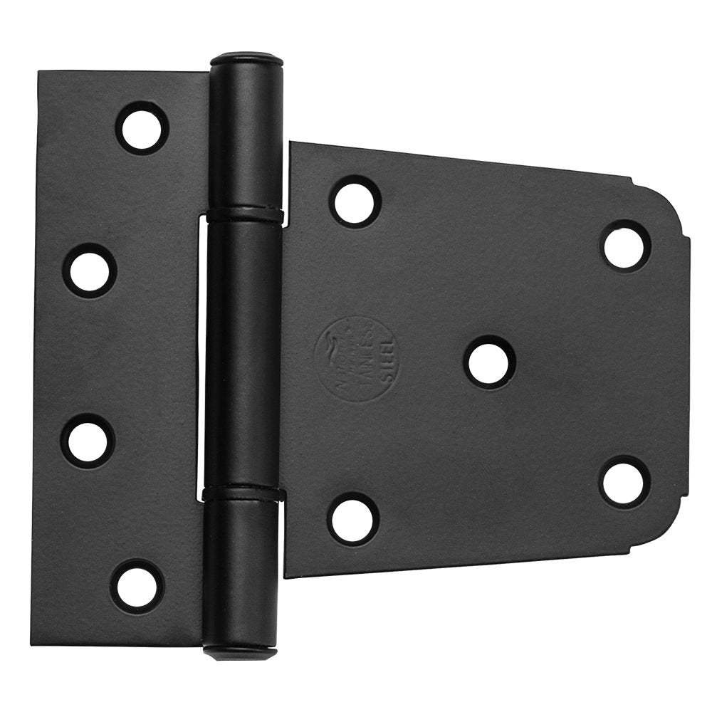 National Hardware N109-021 V289 Extra Heavy Gate Hinge In Matte Black,3-12 Inch