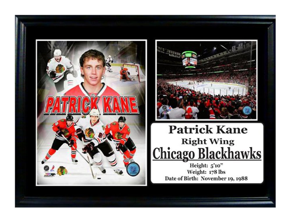 12x18 Photo Stat Frame - Patrick Kane Chicago Blackhawks