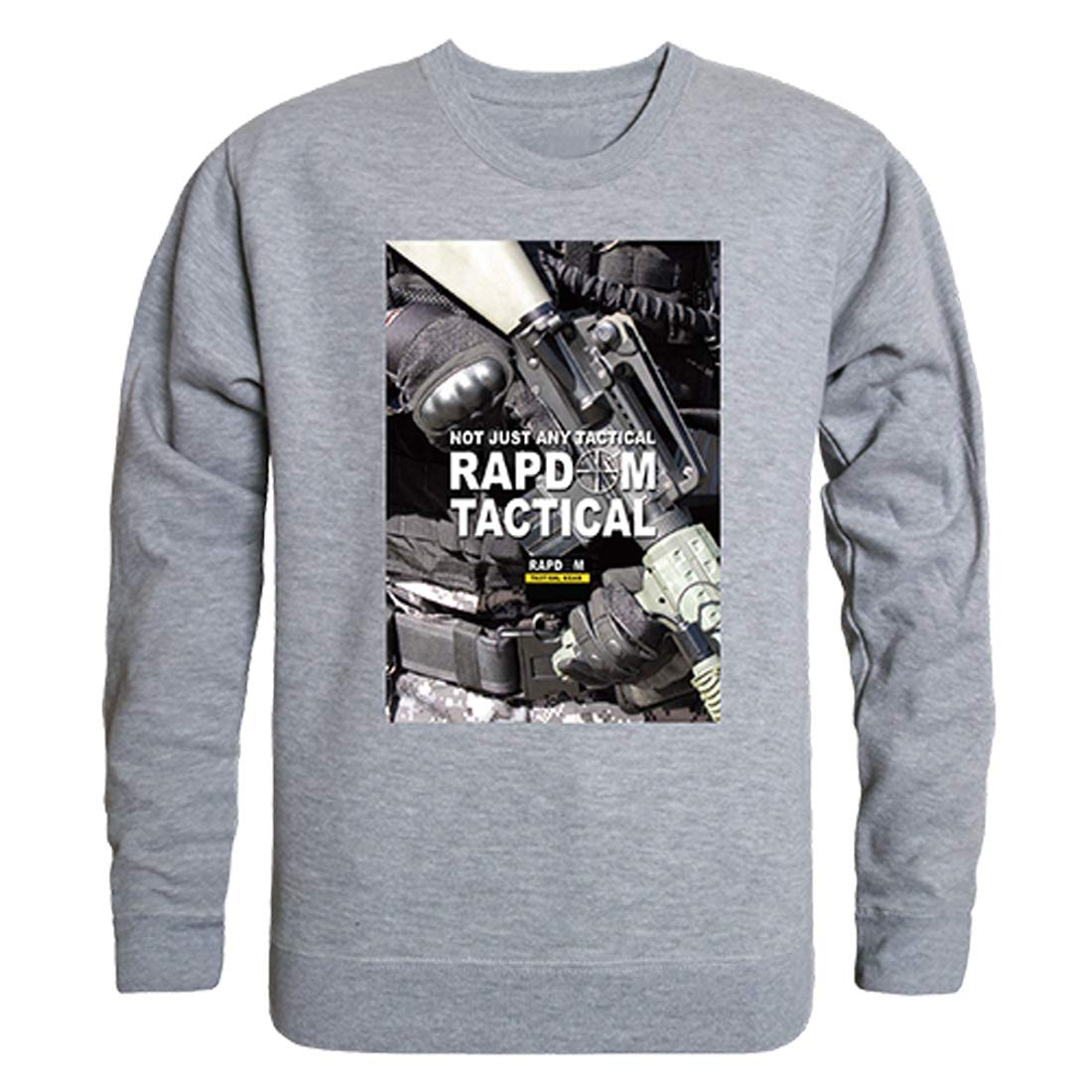 Graphic Crewneck, RAPDOM2, H.Grey, 2X