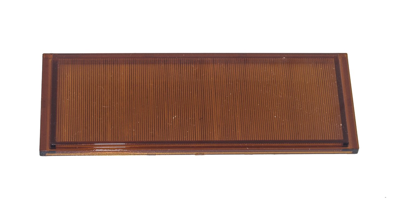 HO Amber Flood Lens for HO Series Double Row LED Lightbars.