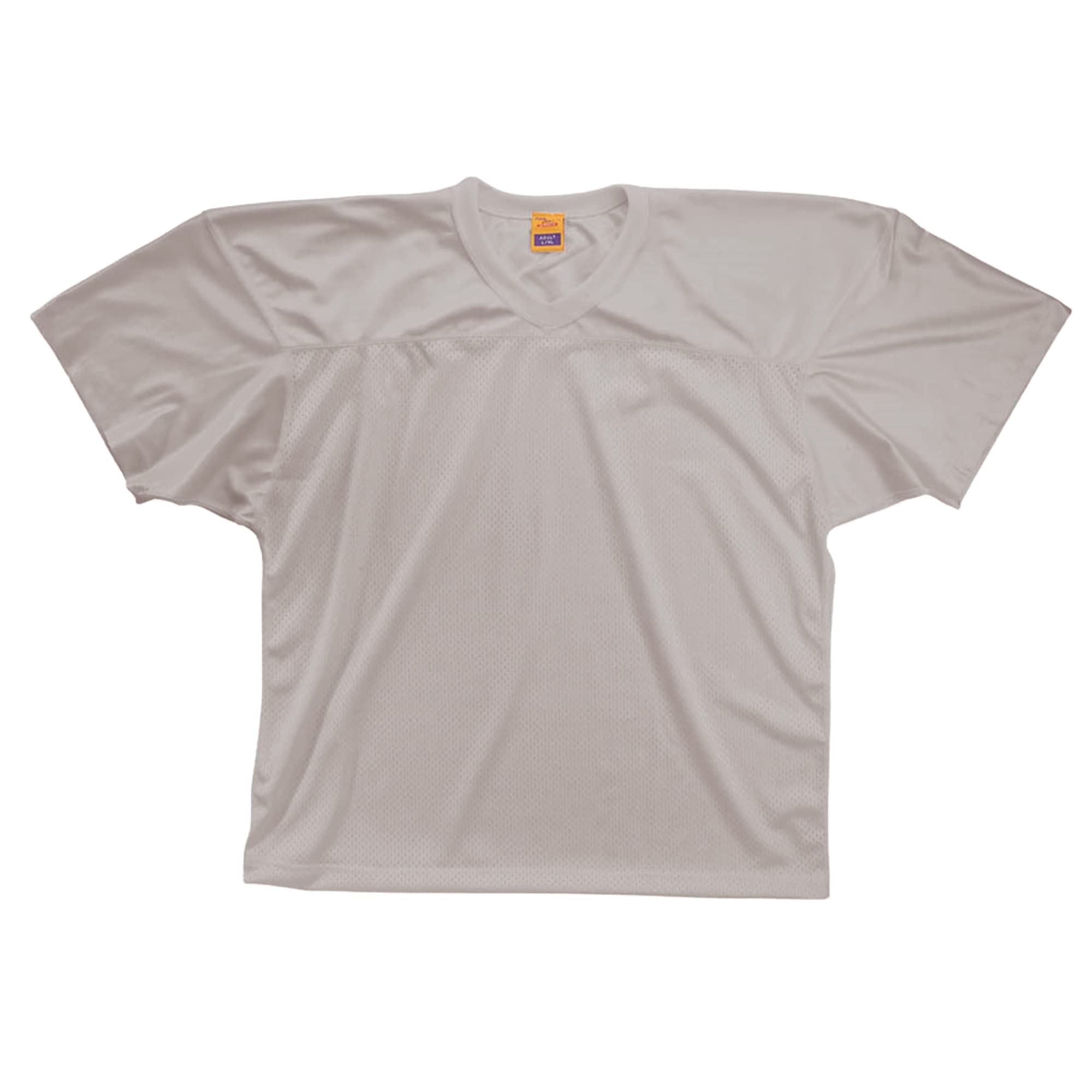 FOOTBALL JERSEY-ADULT-SM-SILVER