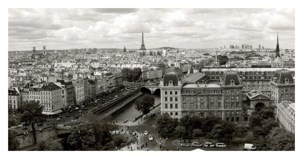 Paris Panorama-Paper Art-38x20”