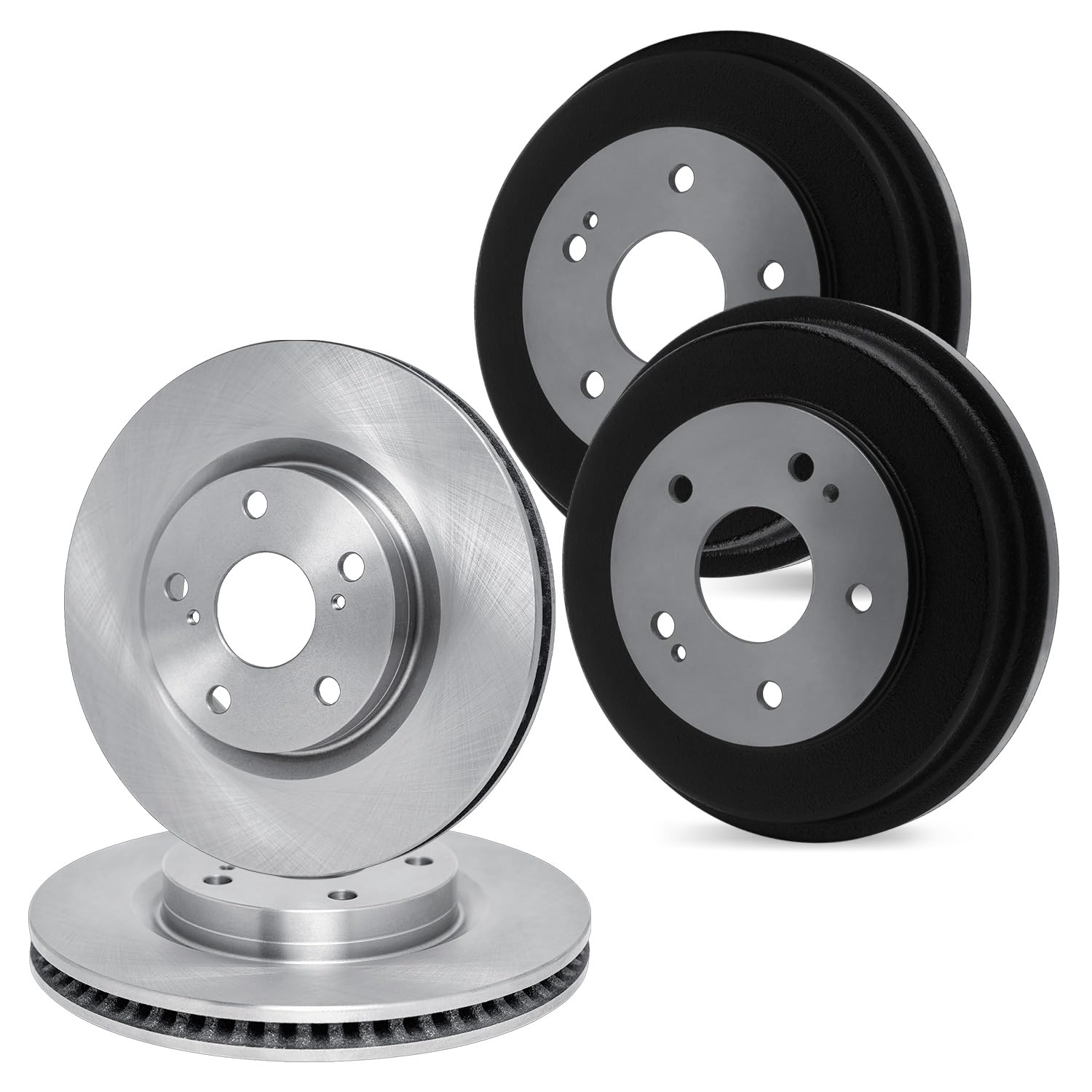 R1 Concepts Disc Brake Rotor and Drum Set WFPN2-39009