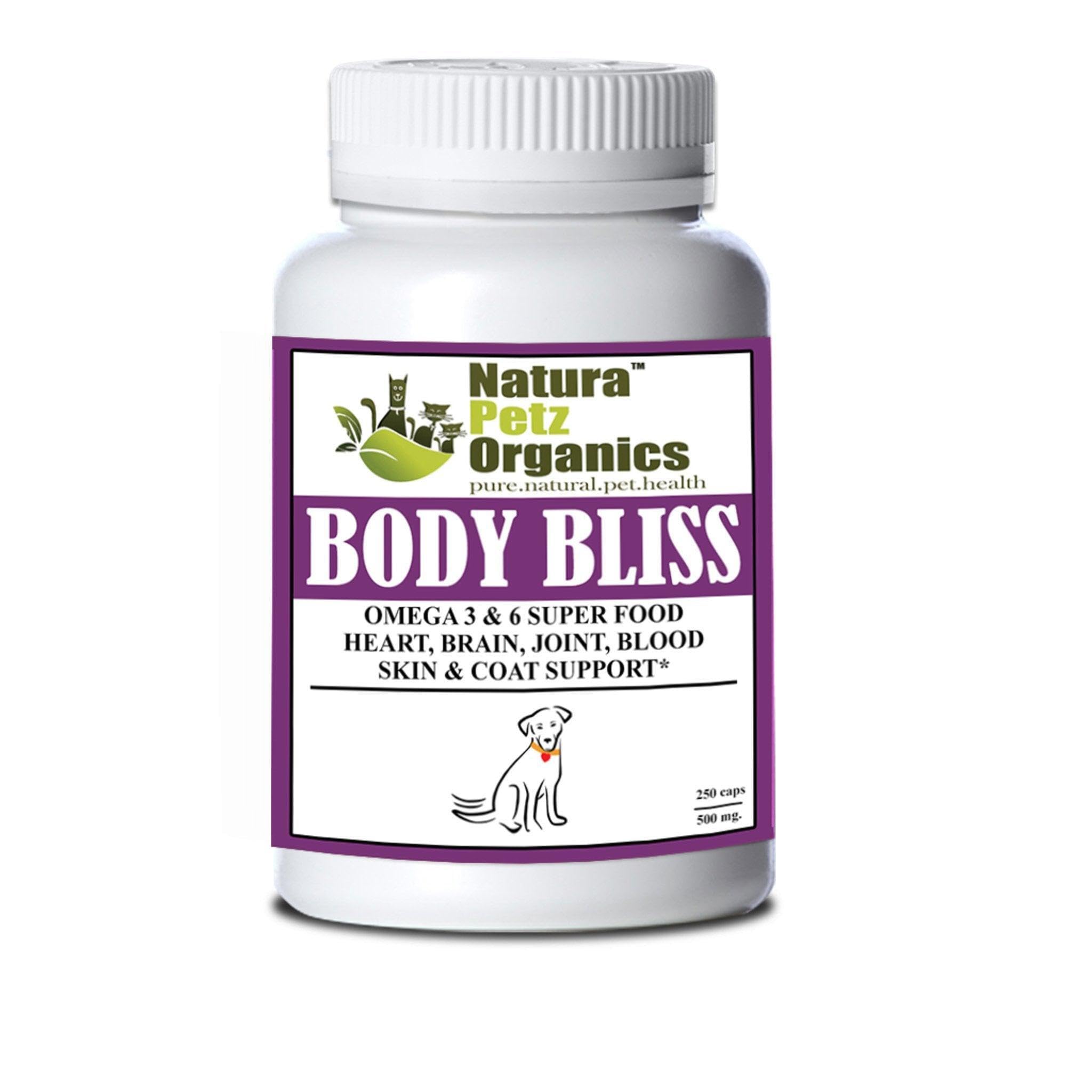Body Bliss - Omega 3 & 6 Super Food + Heart, Brain Joint, Blood & Coat Support*