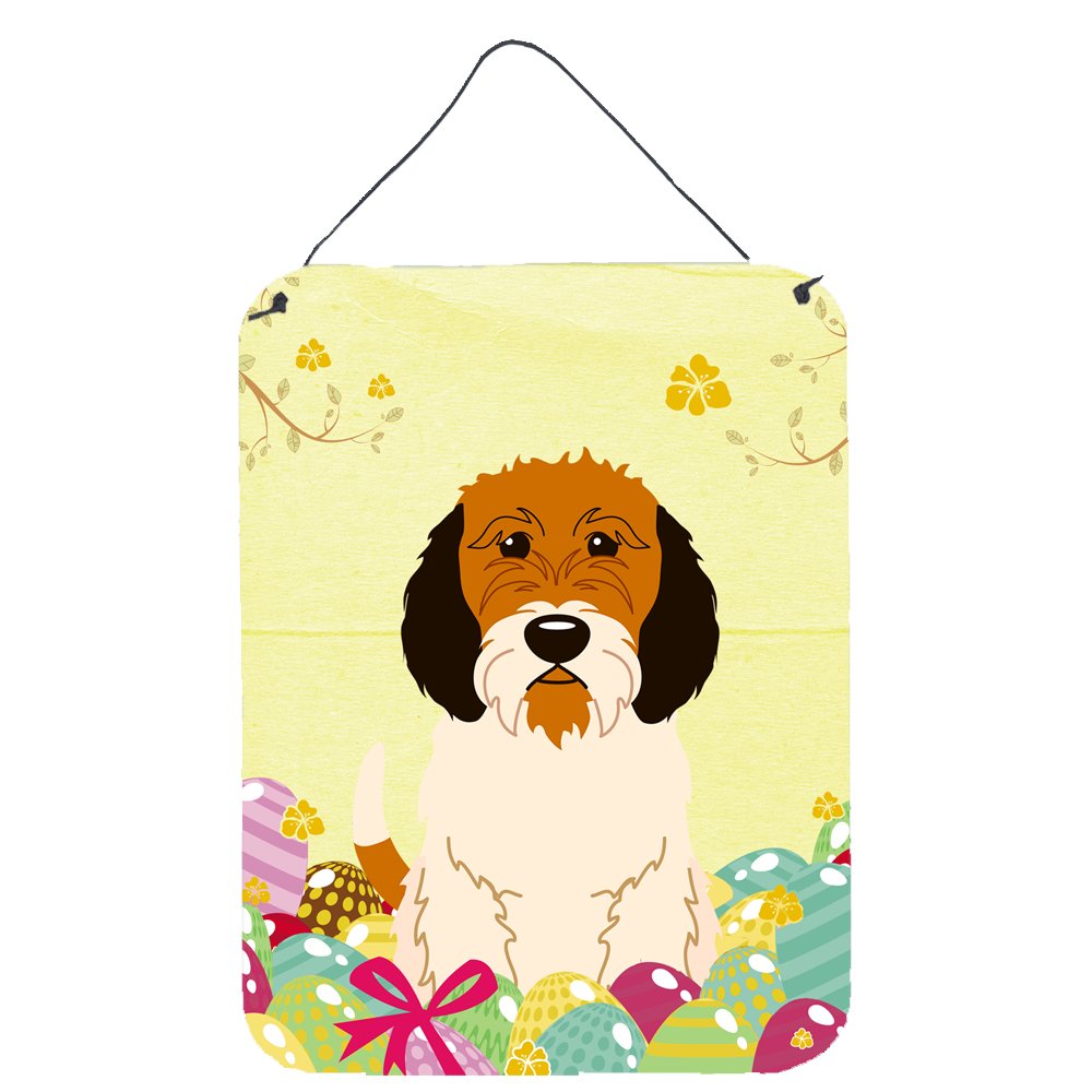 Easter Eggs Design with Dog Wall or Door Hanging Prints