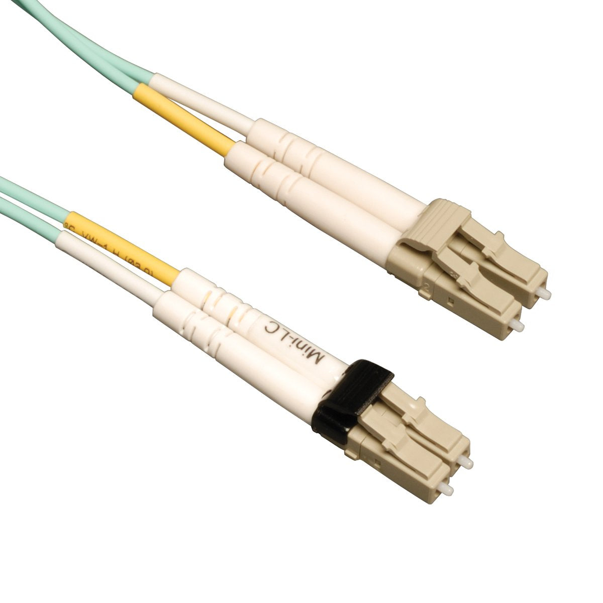 5M DUPLEX FIBER MMF MINI-LC/LC 50/125 10G OM3 CABLE AQUA