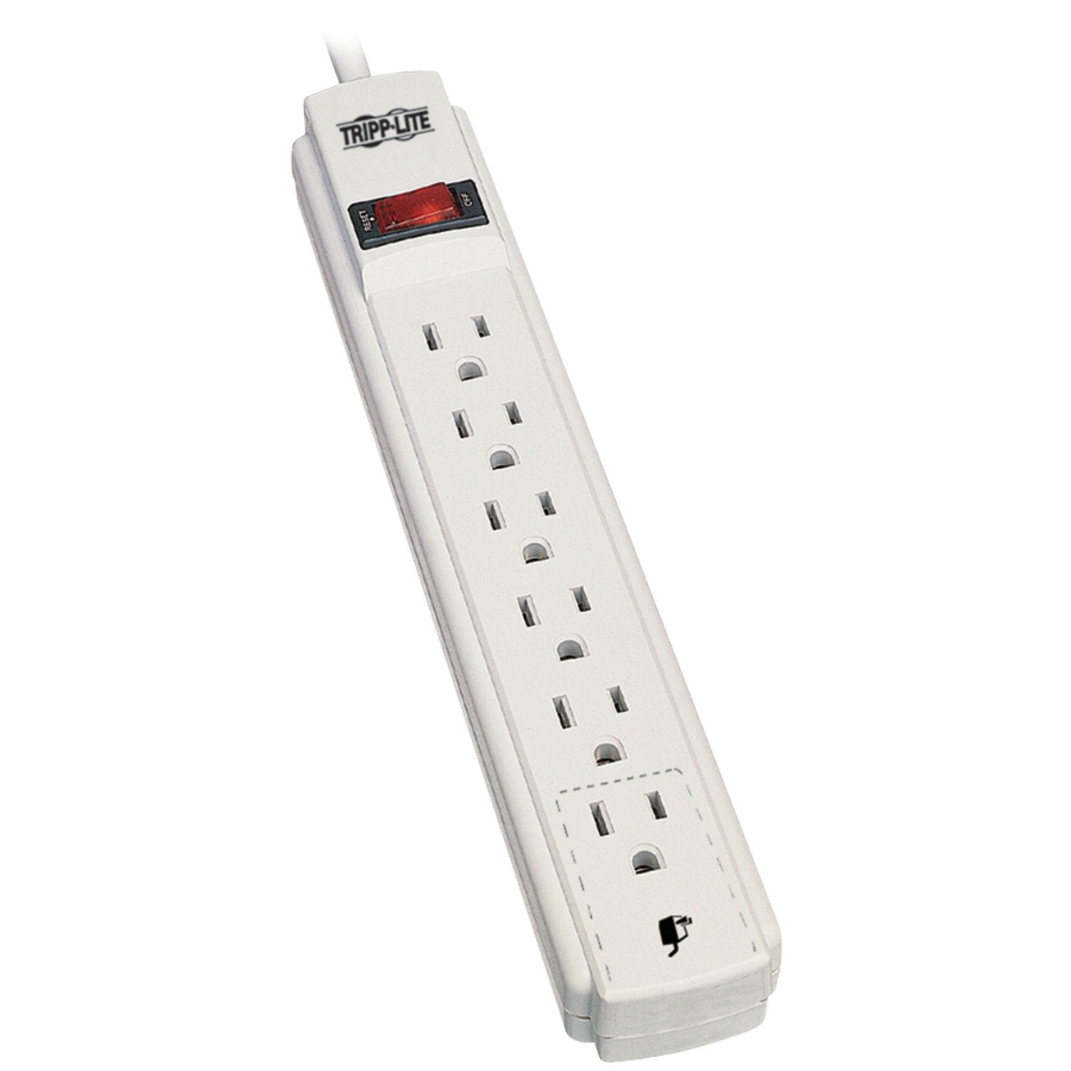 Power Strip 6 Outlet 15 Cord