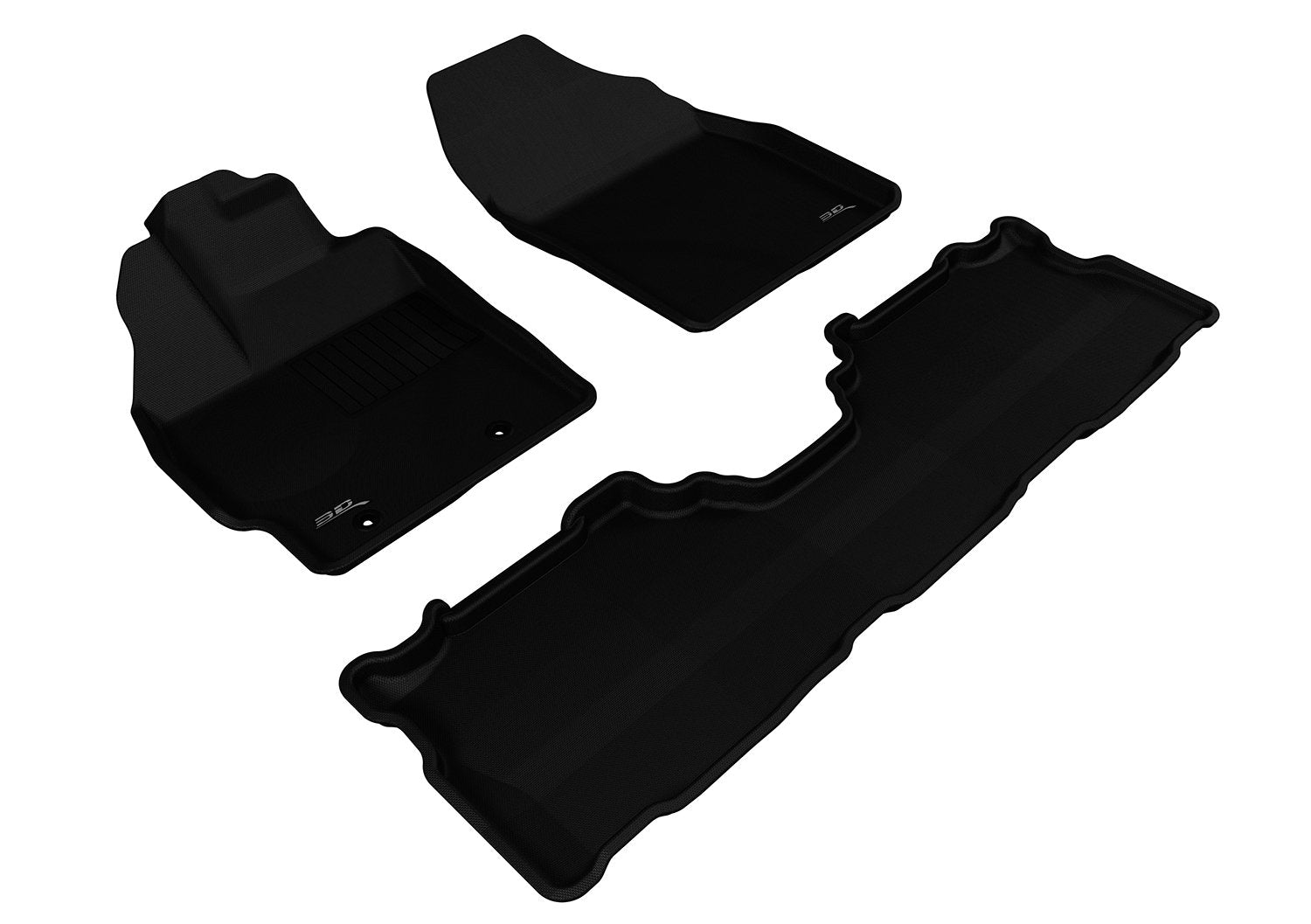 3D MAXpider TOYOTA PRIUS V 2012-2017 KAGU BLACK R1 R2