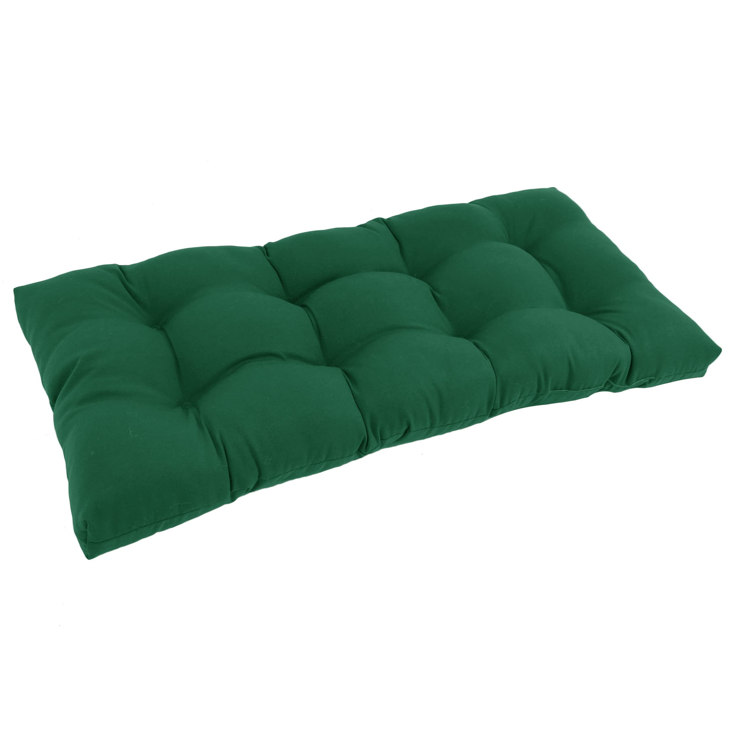 42-inch by 19-inch Squared Twill Tufted Loveseat Cushion 94006-LS-TW-FG