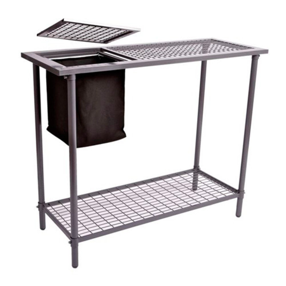 Potting Bench with Wire Mesh Top