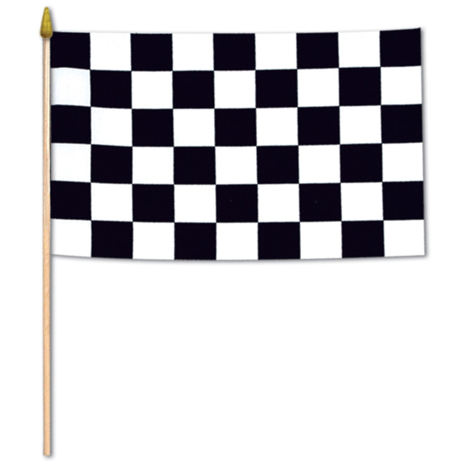 Checkered Flag - Fabric (Pack of 12)