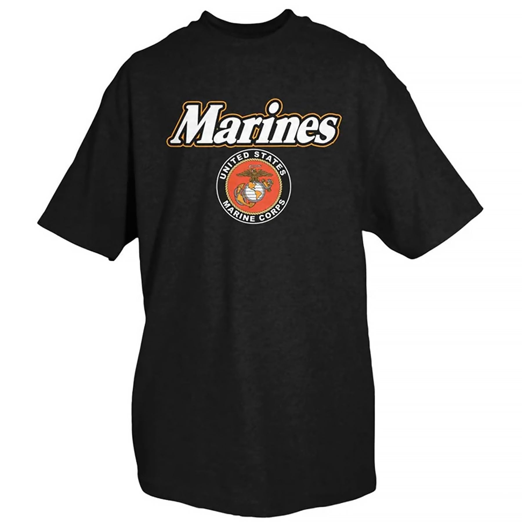 Marine Seal Black T-Shirt Medium