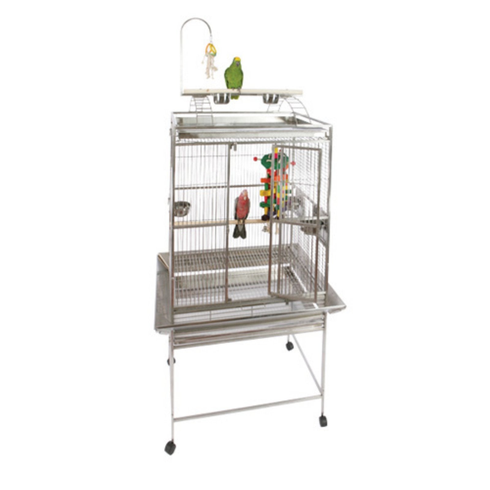 32x23″ Play Top Cage with 5/8″ Bar Spacing 8003223 Platinum