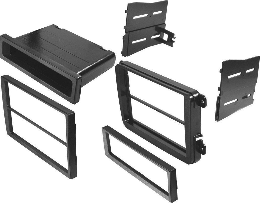 INSTALLATION KIT 05+ VW DOUBLE DIN/ISO WITH POCKET