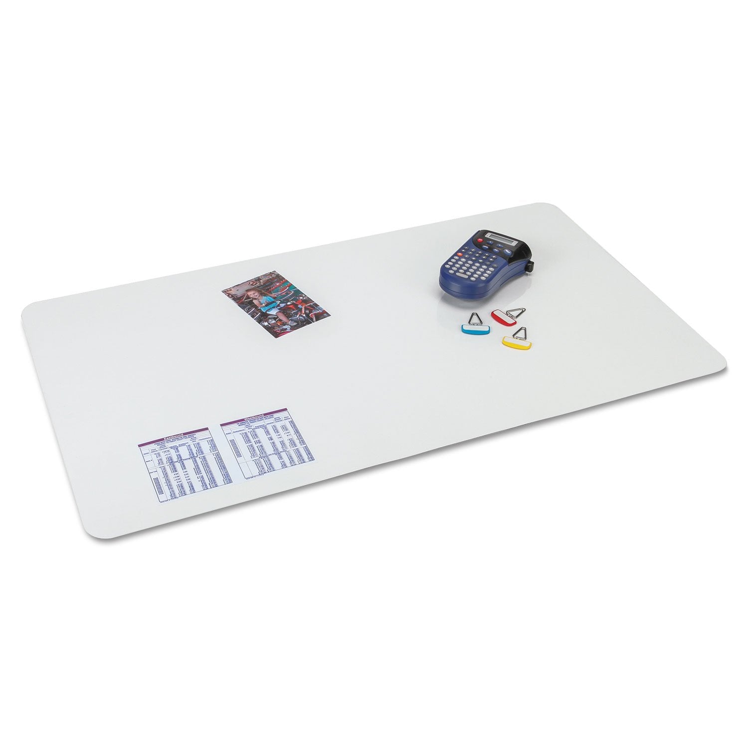 Artistic Office Products 6070MS KrystalView Desk Pad, 22 x 17, Clear