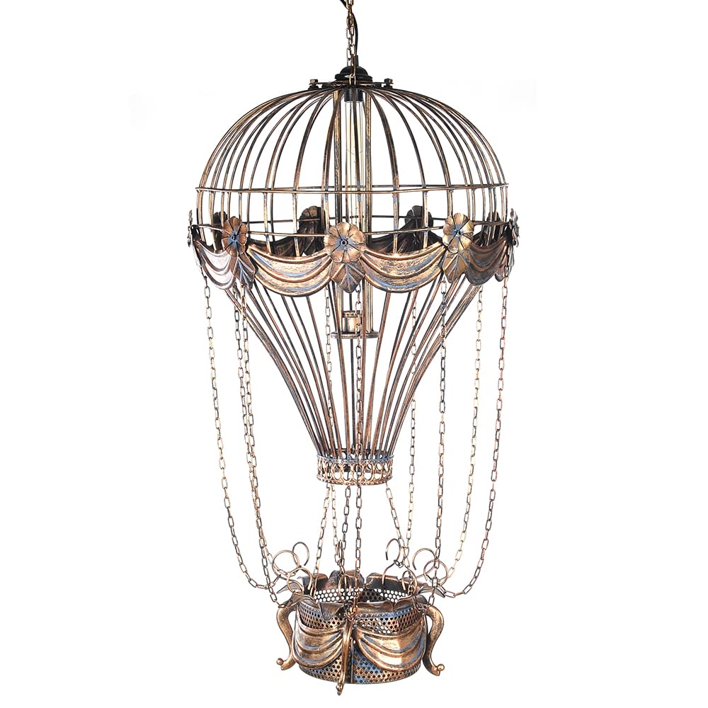 Vintage Hot Air Balloon Pendant