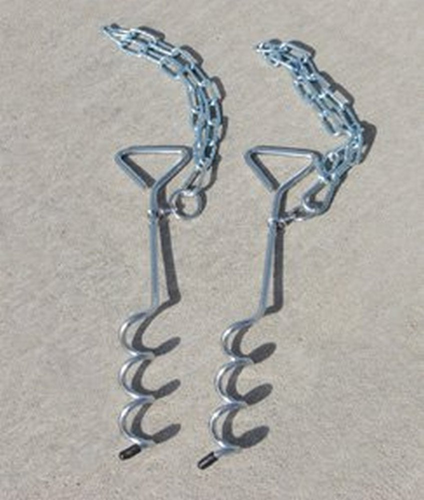 Auger Style Goal Anchors