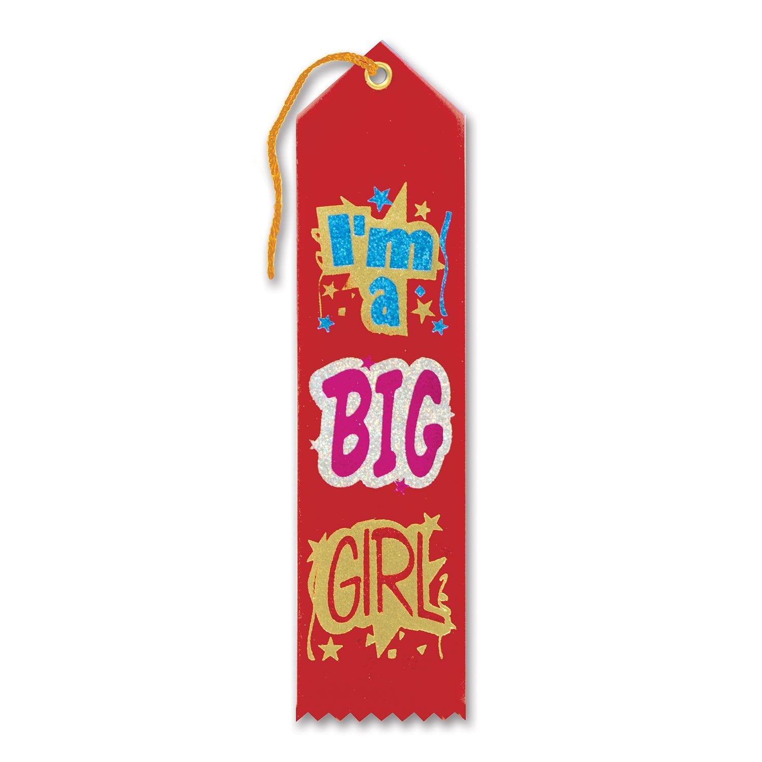 Im A Big Girl Award Ribbon