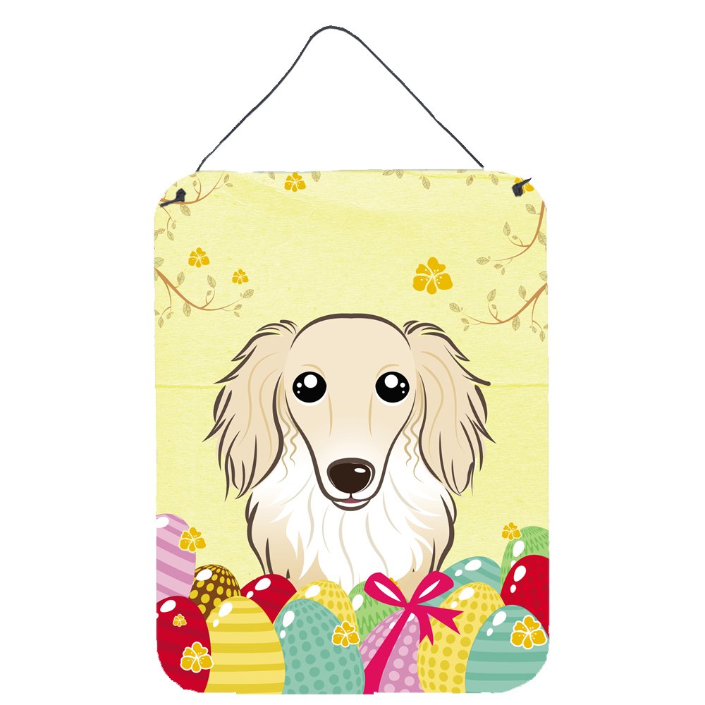Easter Egg Hunt Design with Dog Wall or Door Hanging Prints