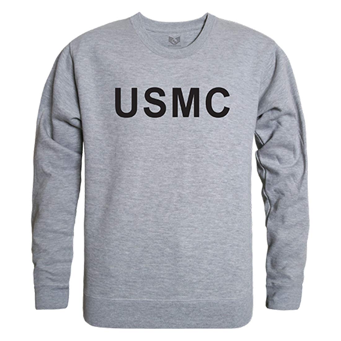 Graphic Crewneck, USMC, H.Grey, S