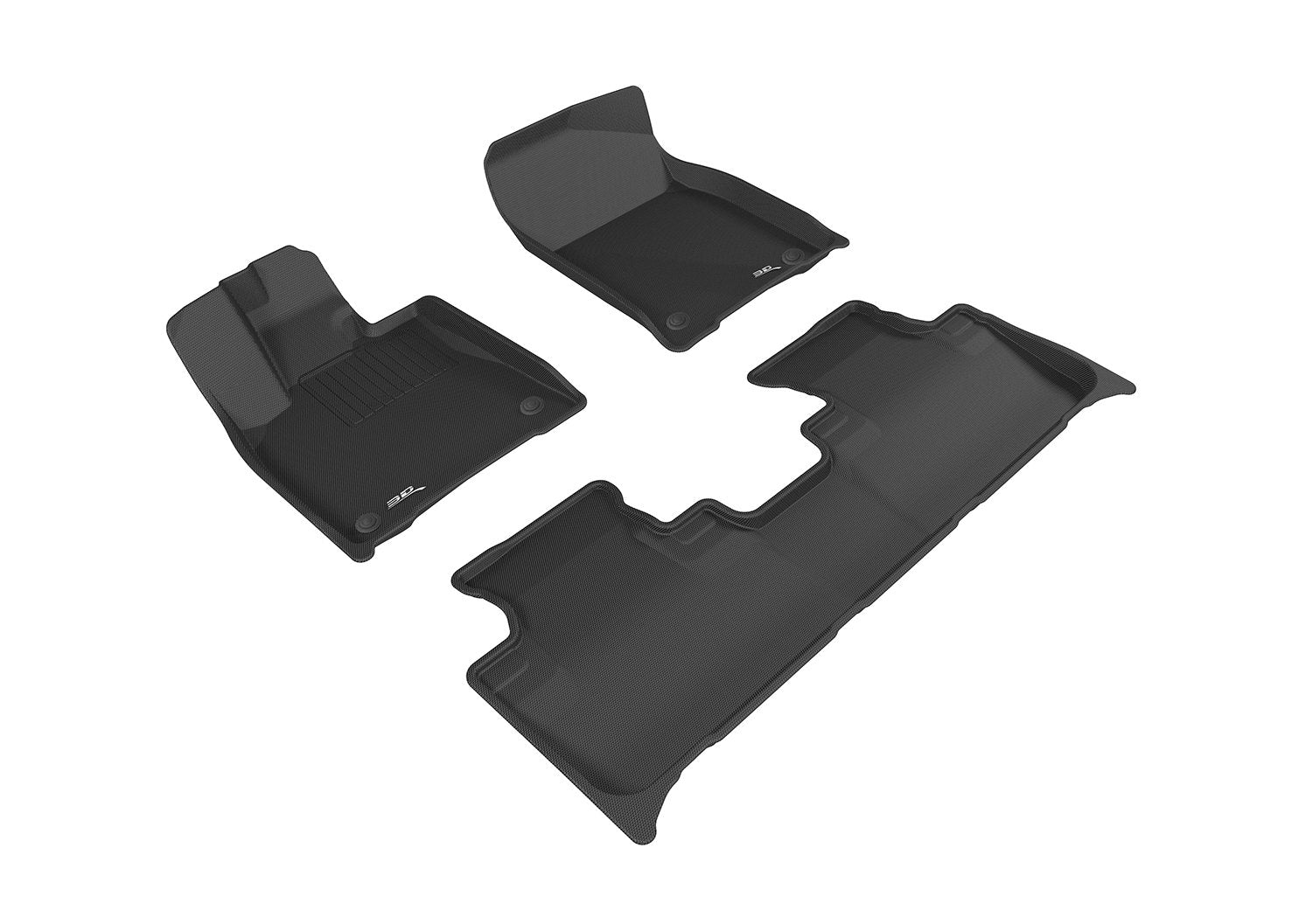 3D MAXpider LEXUS RX / RX HYBRID 2016-2022 KAGU BLACK R1 R2