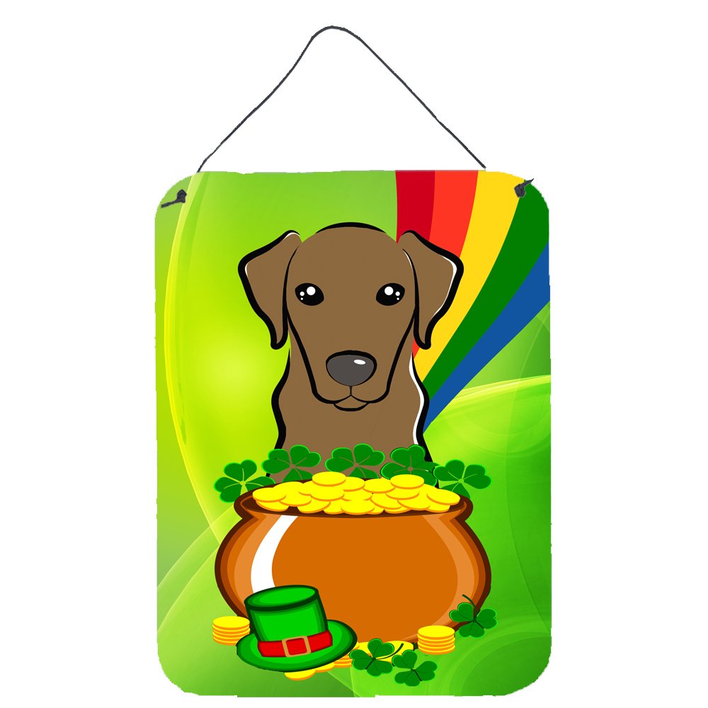 St. Patricks Day Design with Dog Wall or Door Hanging Prints