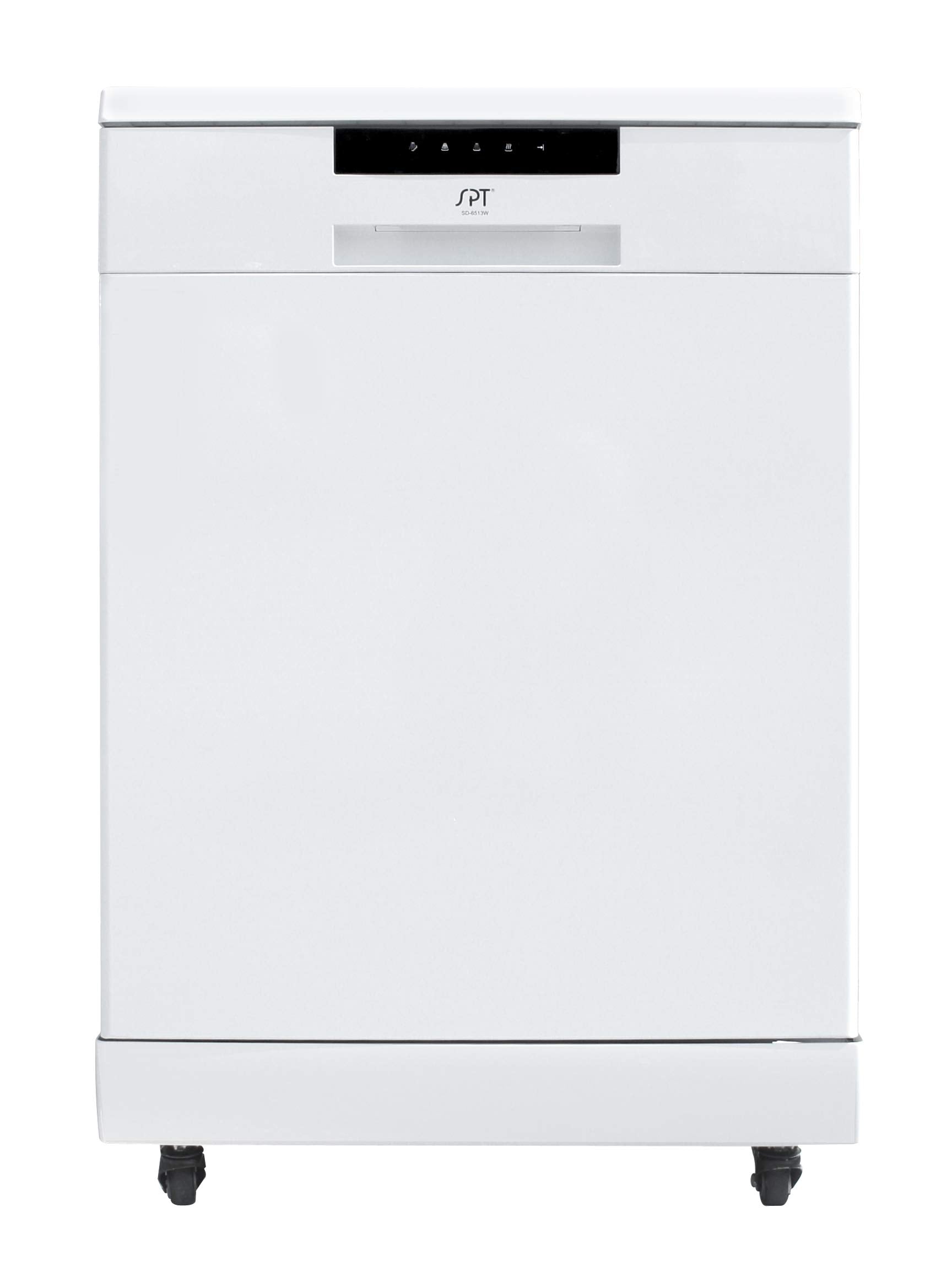 Energy Star 24 Portable Stainless Steel Dishwasher - White