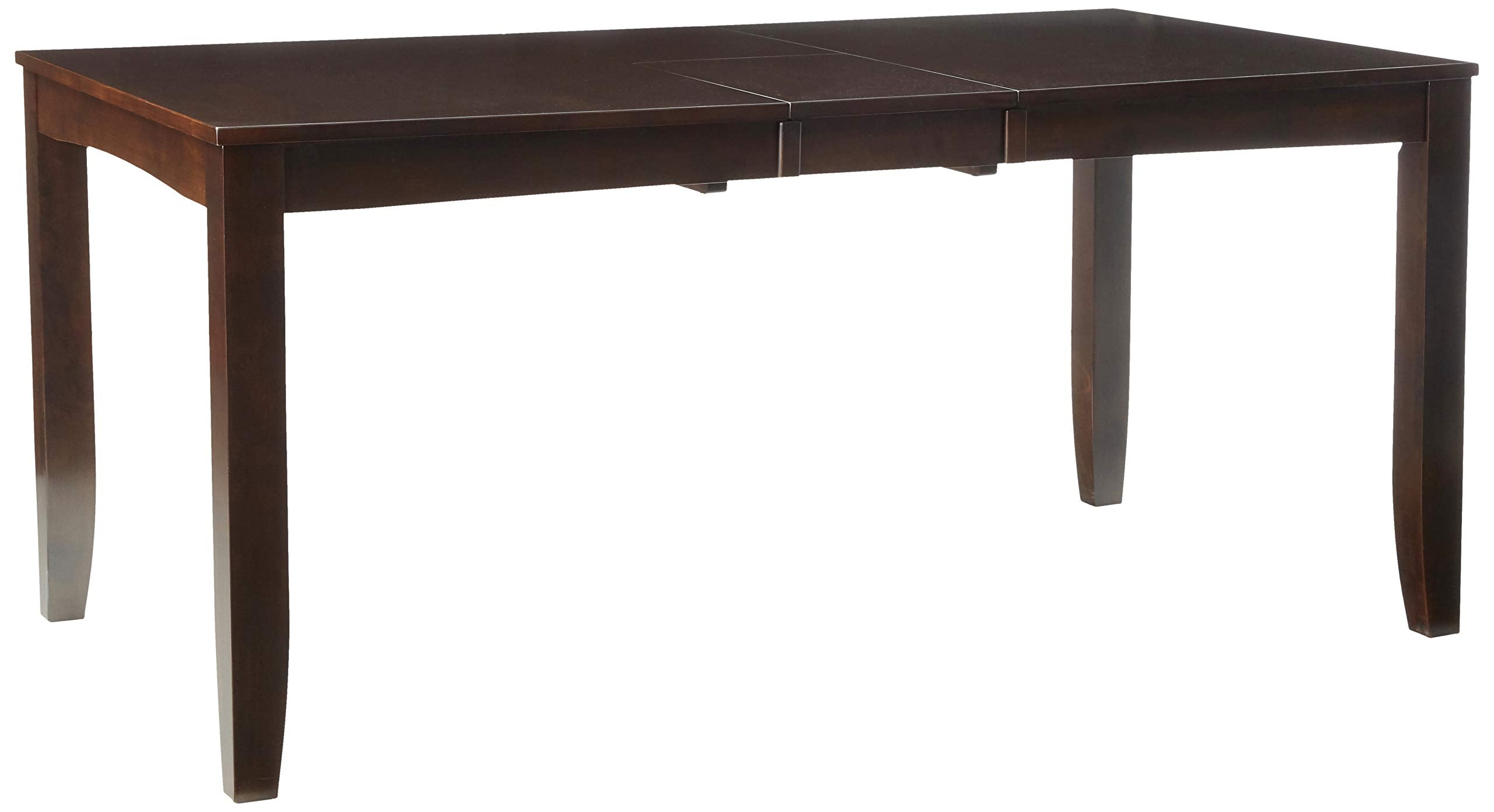Lynfield  Rectangular  Dining  Table  36x66”  with  butterfly  leaf  in  Cappuccino  Finish