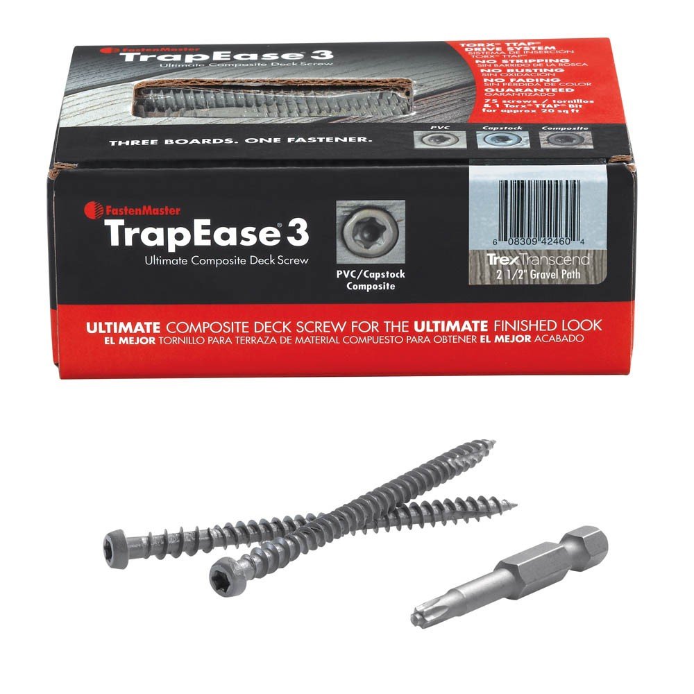 DECK SCREW COMP WDLD BRN (Pack of 1)