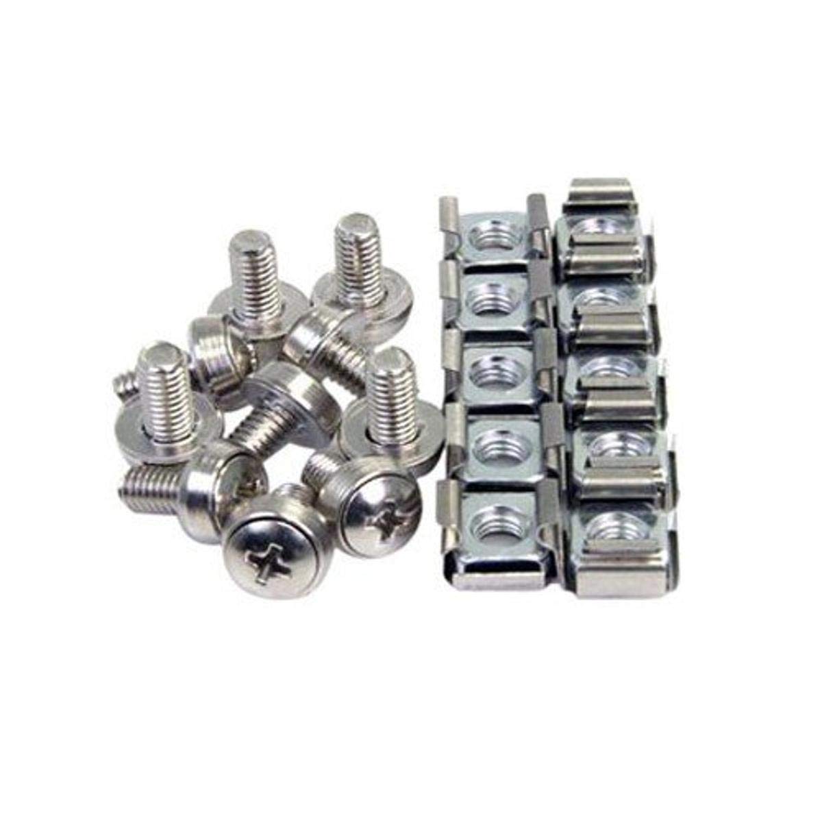 50PK M5 SCREWS AND CAGE NUTS