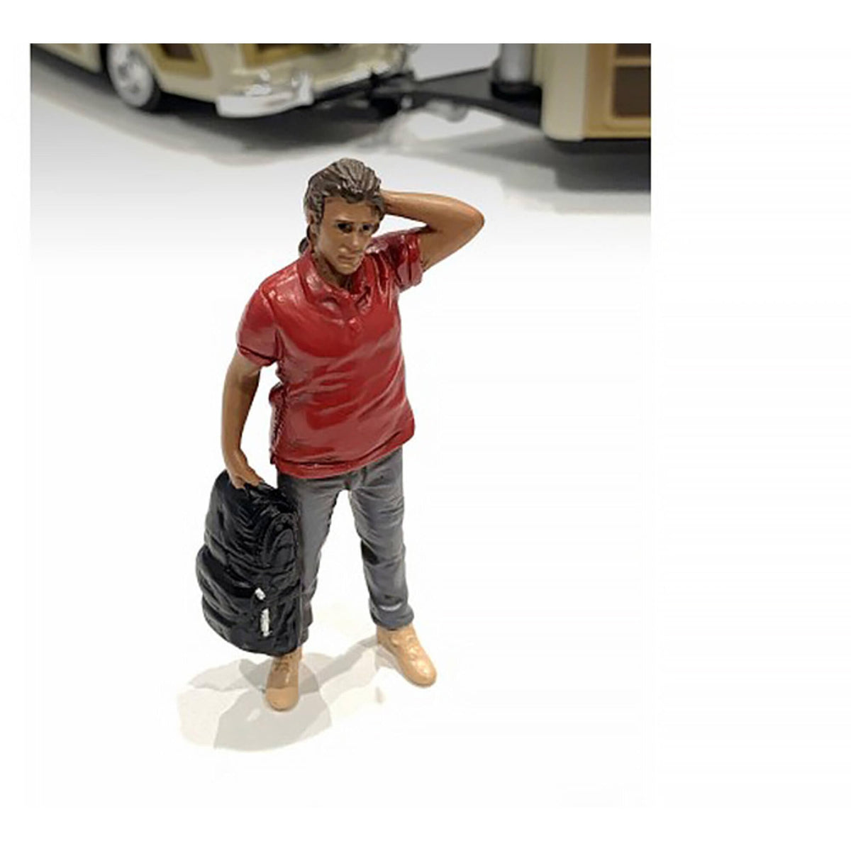 American Diorama Campers Figure 4 For 1/18 Scale Models 76337