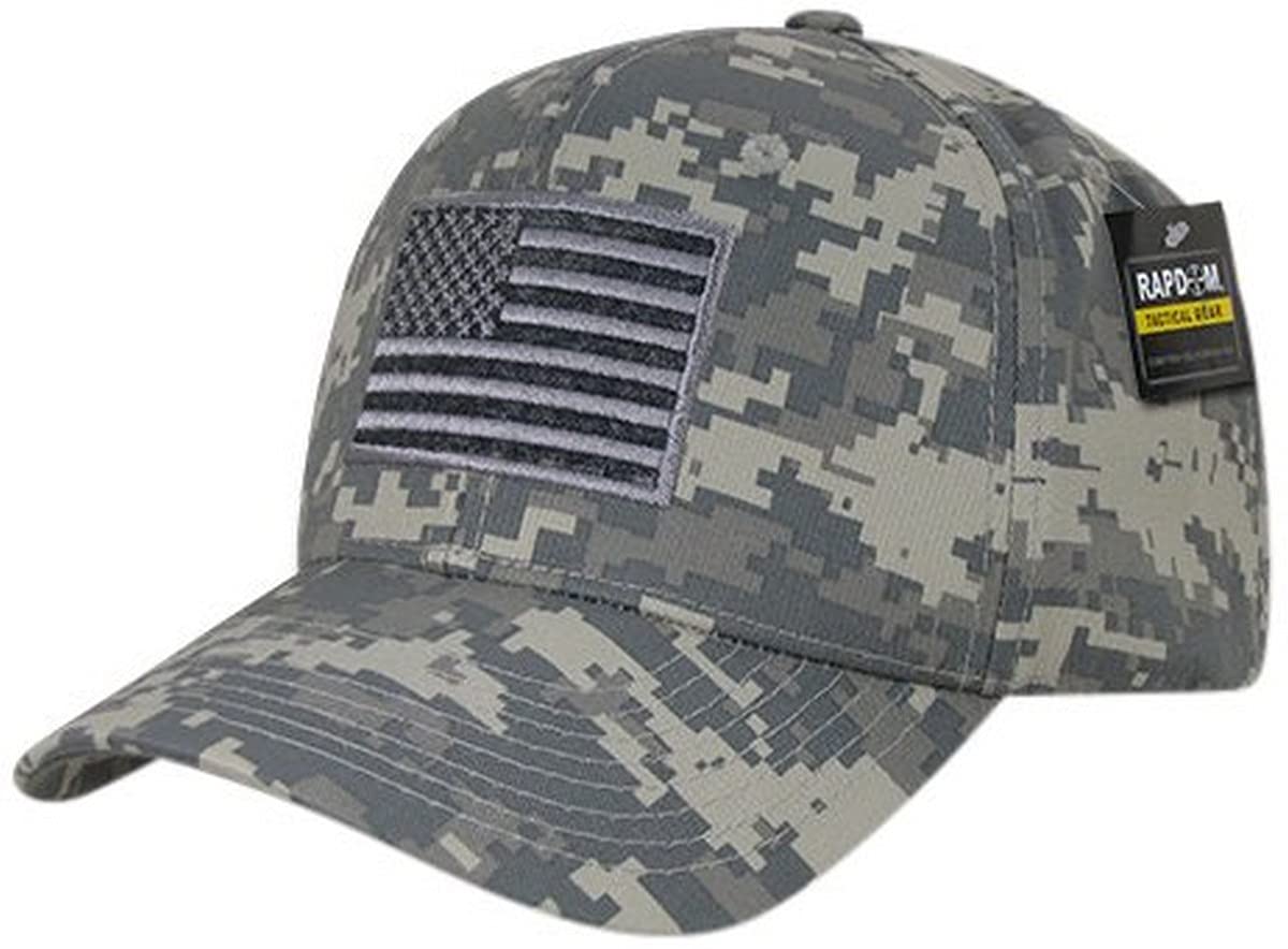 Embroidered Operator Cap, USA, ACU