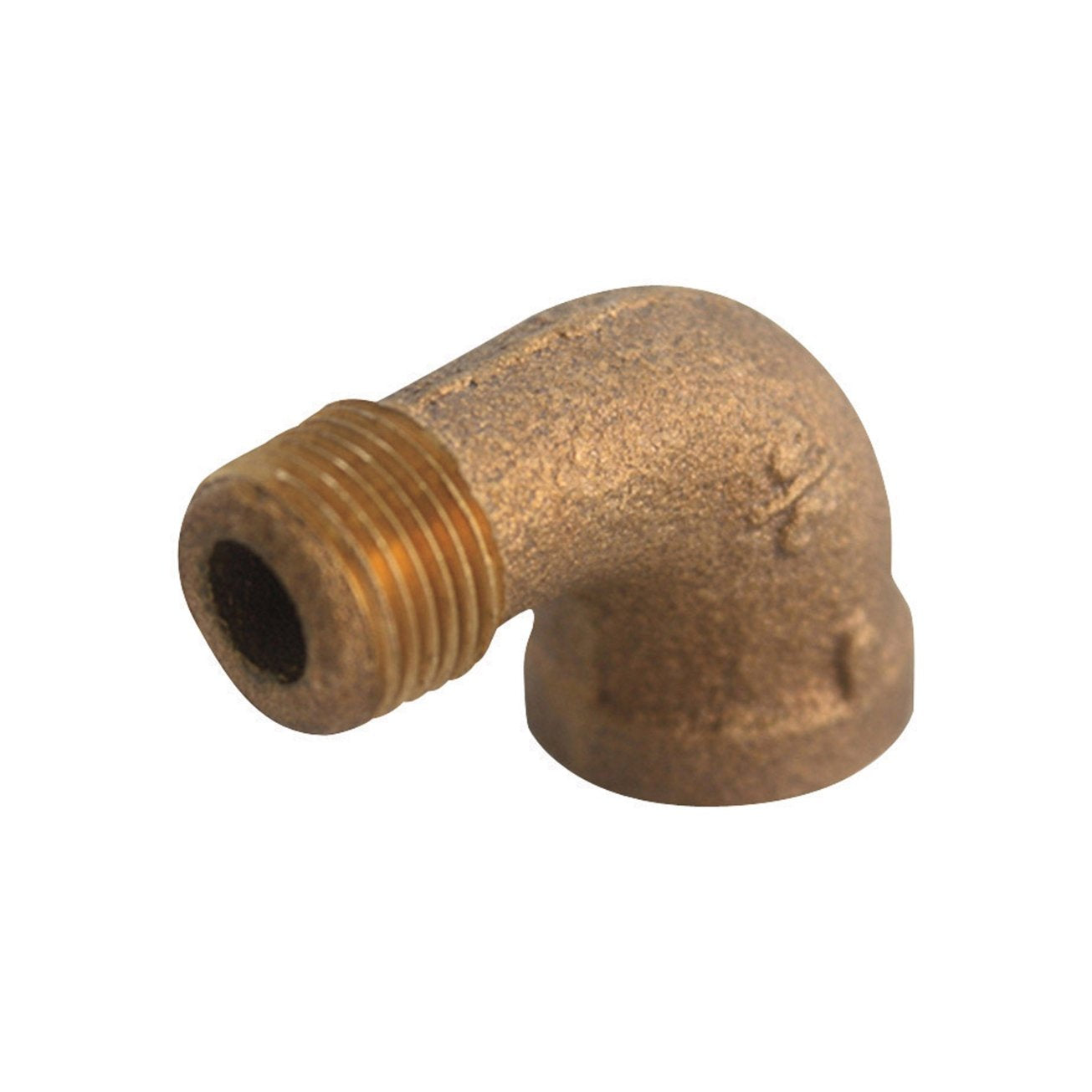 Jmf 1/2 In. Fpt X 1/2 In. Dia. Mpt Compression Red Brass Street Elbow