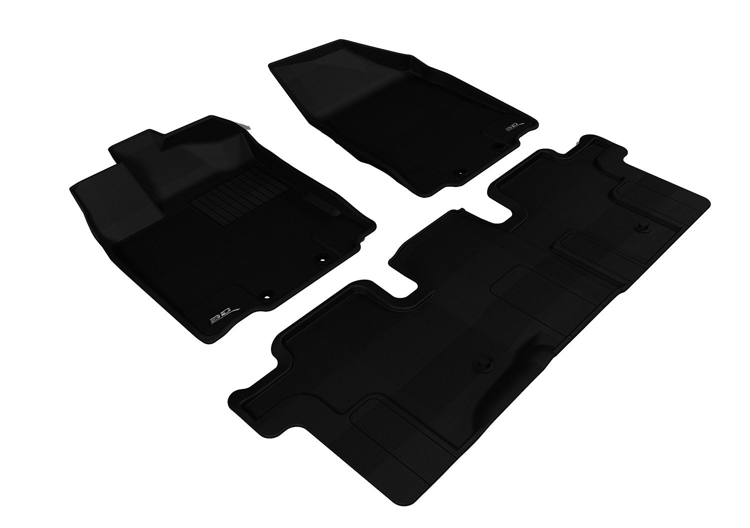 3D MAXpider INFINITI QX60 2014-2020 / JX 2013 KAGU BLACK R1 R2