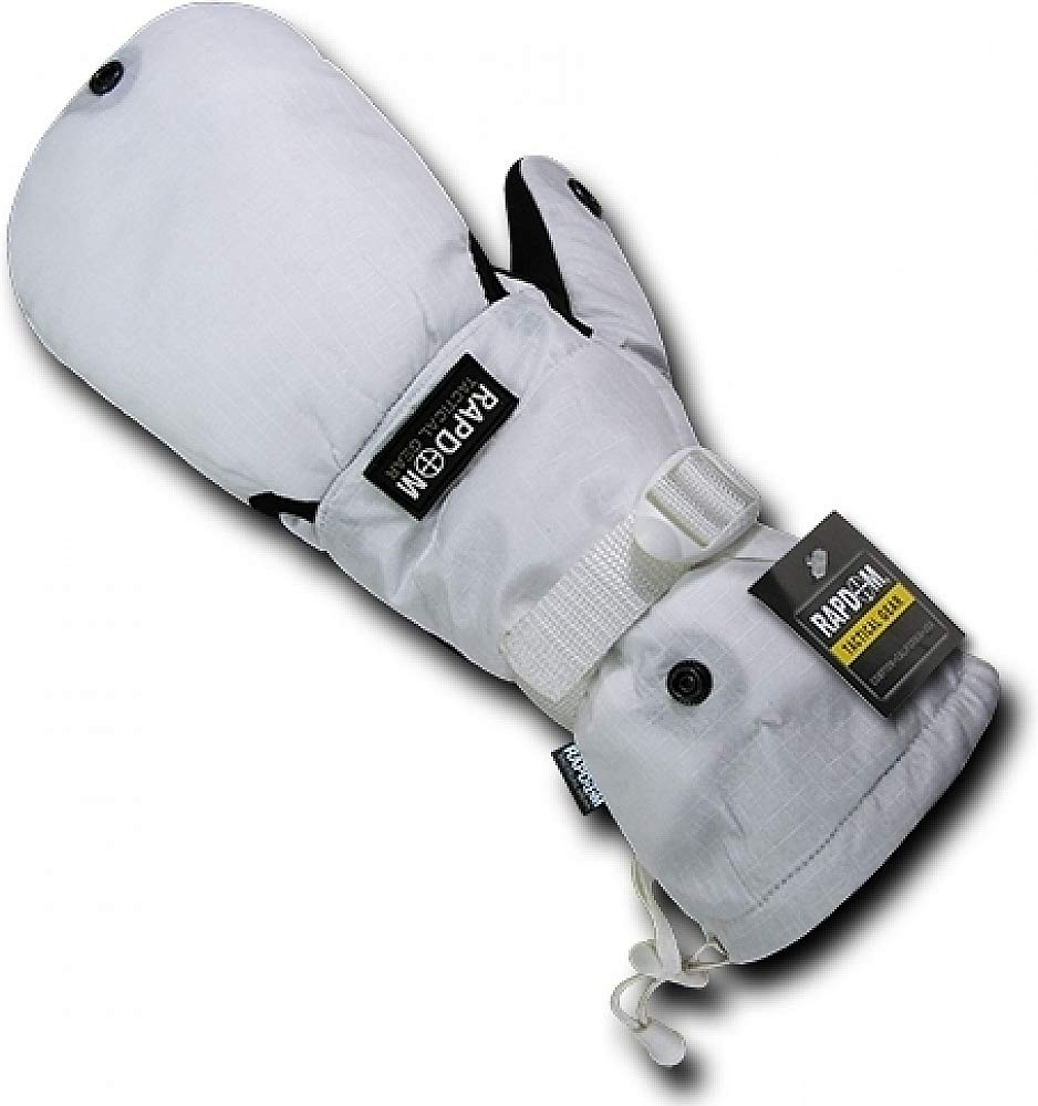 Breathable Shooters Mittens, White, 2X