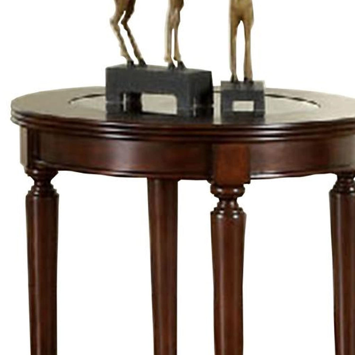 Benjara Benzara Contemporary End Table, Brown,