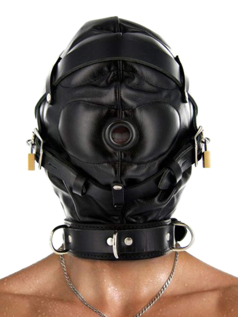 Strict Leather Sensory Deprivation Hood- SM