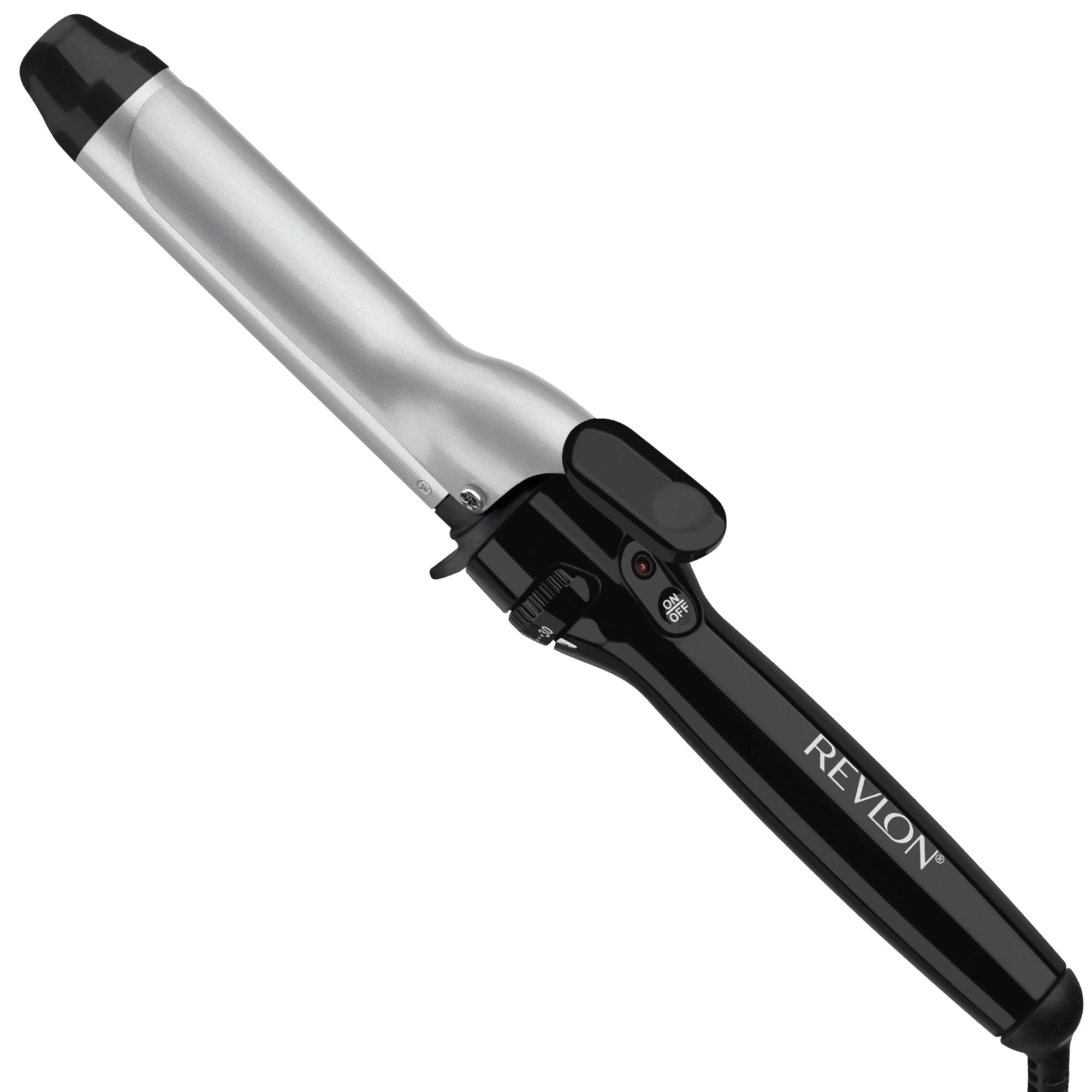 Revlon Perfect Heat Triple Ceramic Curling Iron | For Silky Smooth Tousled Curls (1-1/4 In)