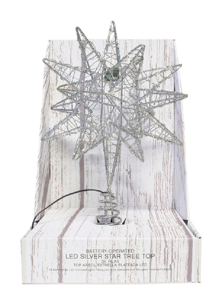 LED STAR TRTP SLV WW10″ (Pack of 1)
