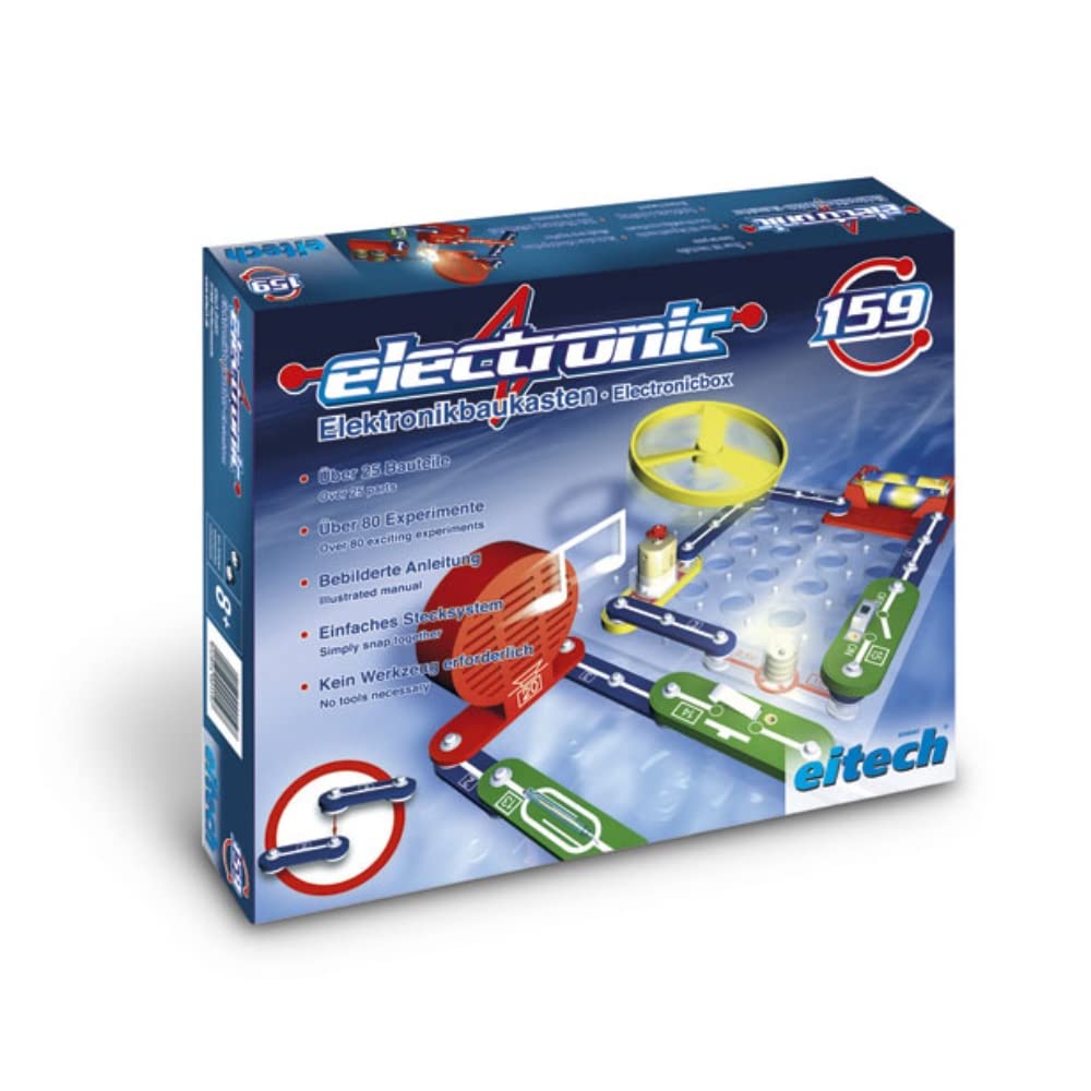 Eitech Experimental Electronic Construction Kit Set (25-Piece)