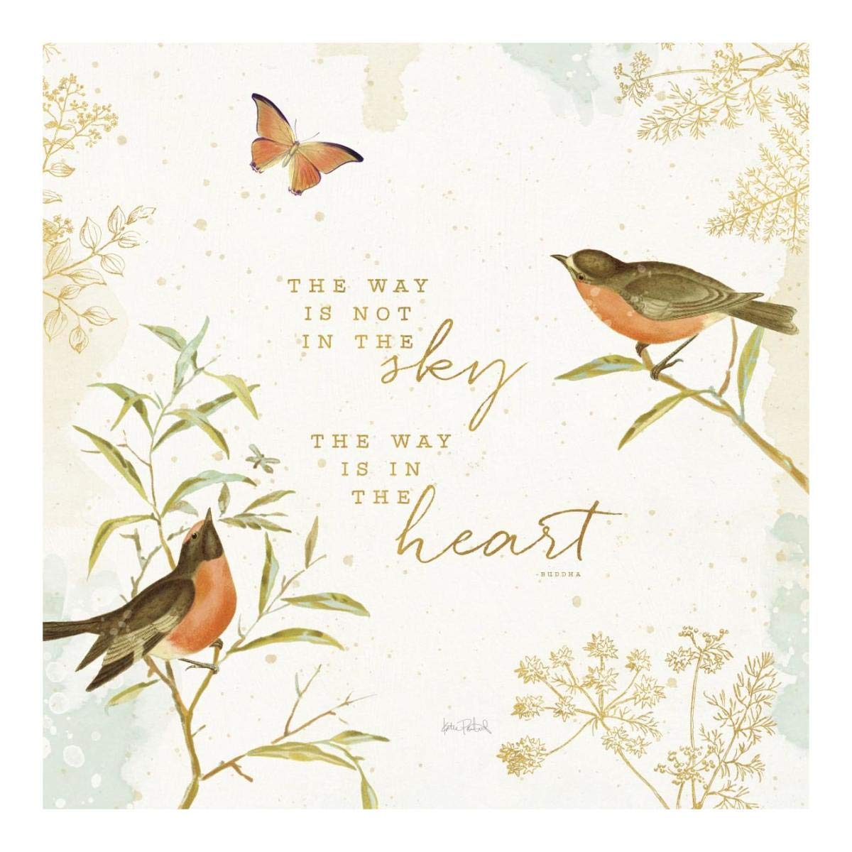 Natures Wisdom II -Paper Art-20x20”