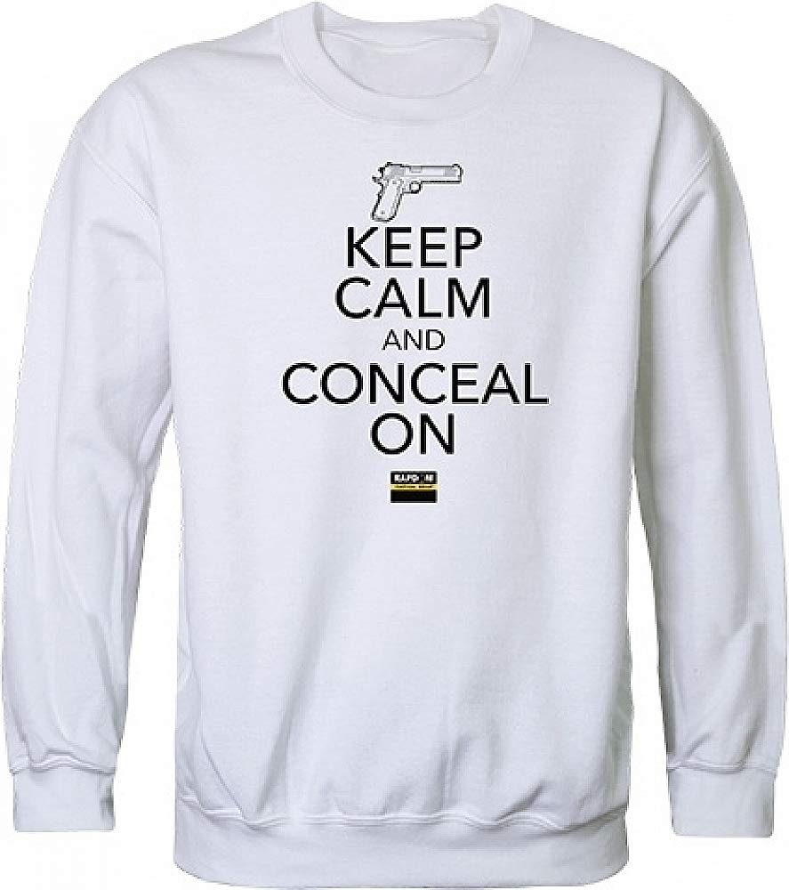 Graphic Crewneck, Conceal On, White, S
