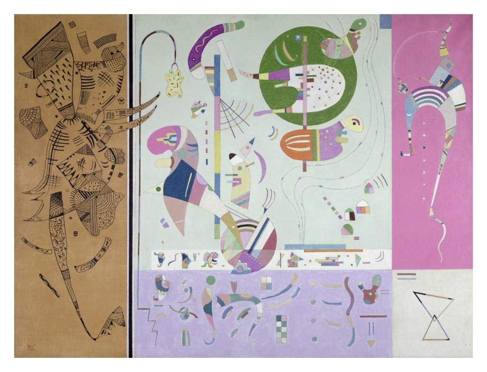 Parties diverses-Paper Art-18x14”