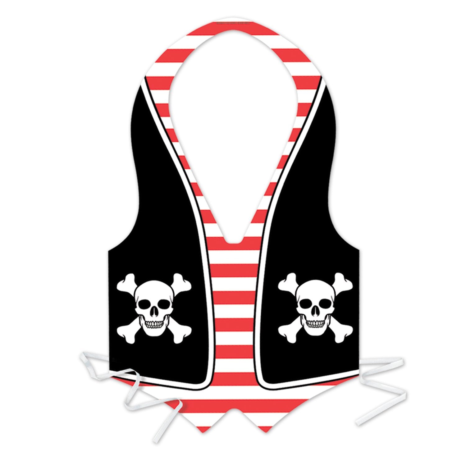 Pkgd Plastic Pirate Vest