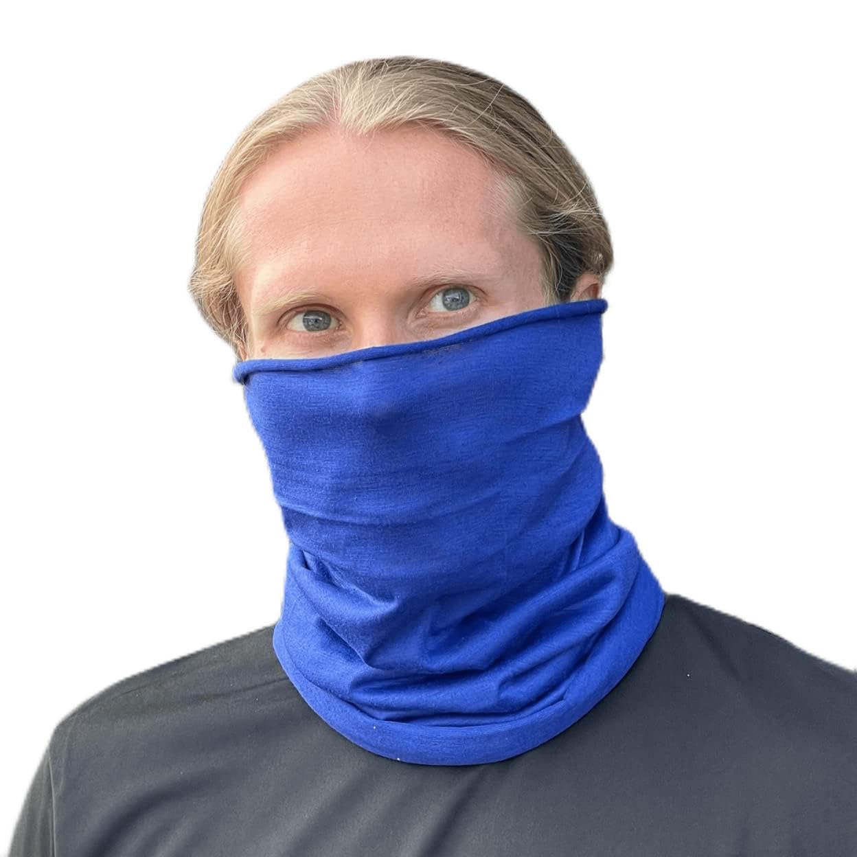 Hemless Neck Gaiter for Outdoor Activities