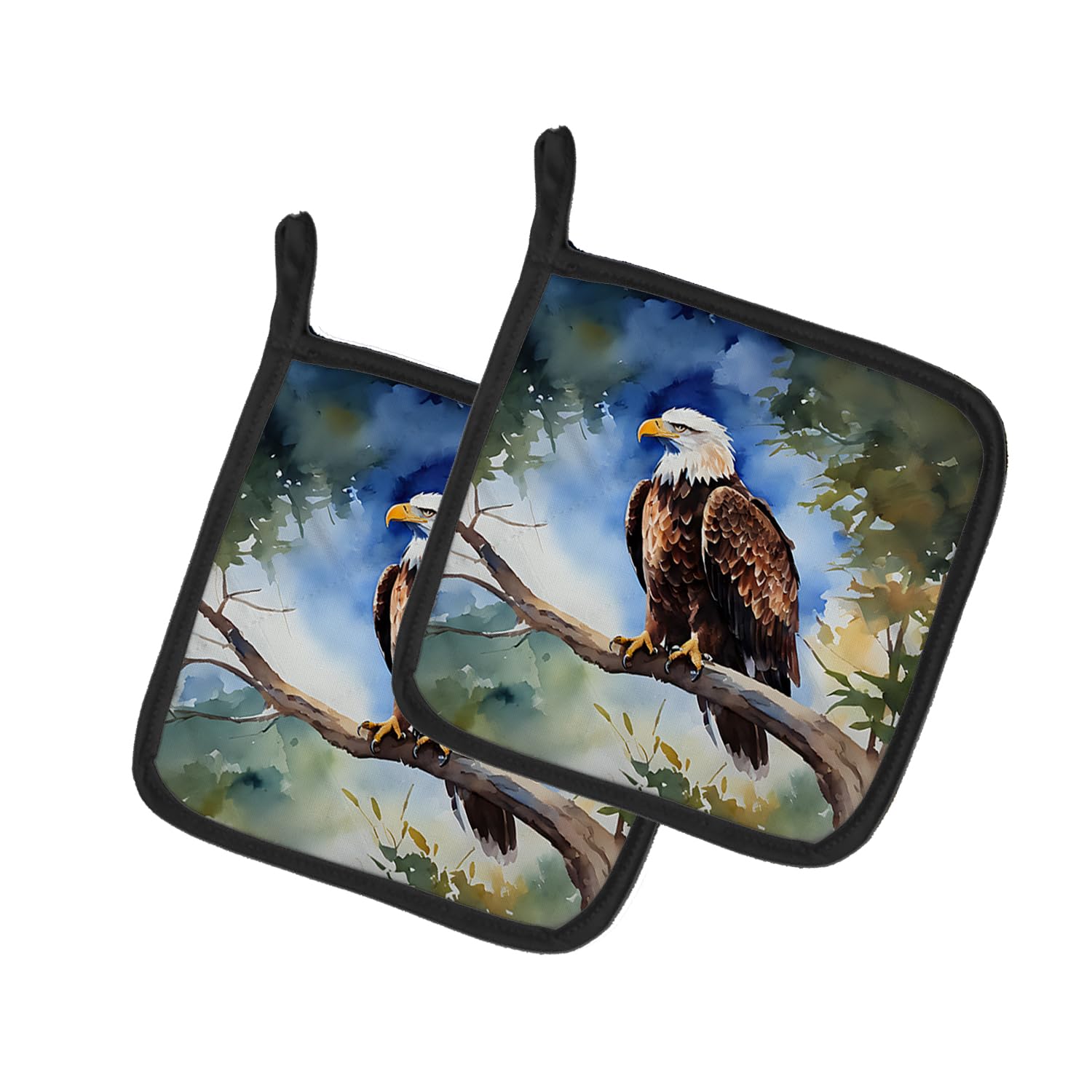 Eagle Pair of Pot Holders